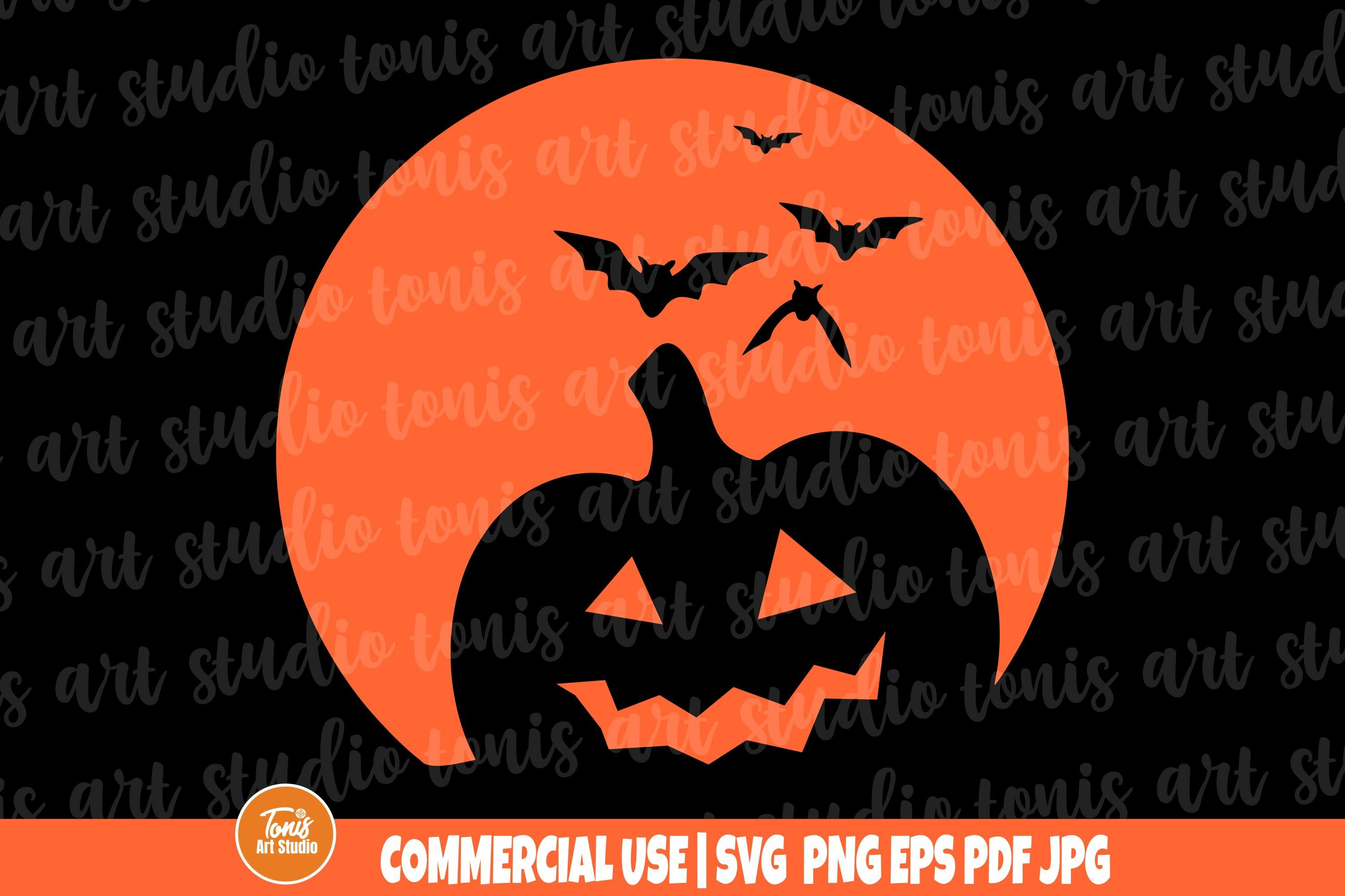 Halloween pumpkin svg