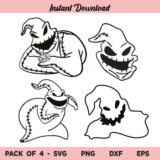 Oogie boogie svg bundle oogie boogie nightmare svg oogie boogie svg oogie boogie svg outlâ nightmare before christmas drawings character outline oogie boogie