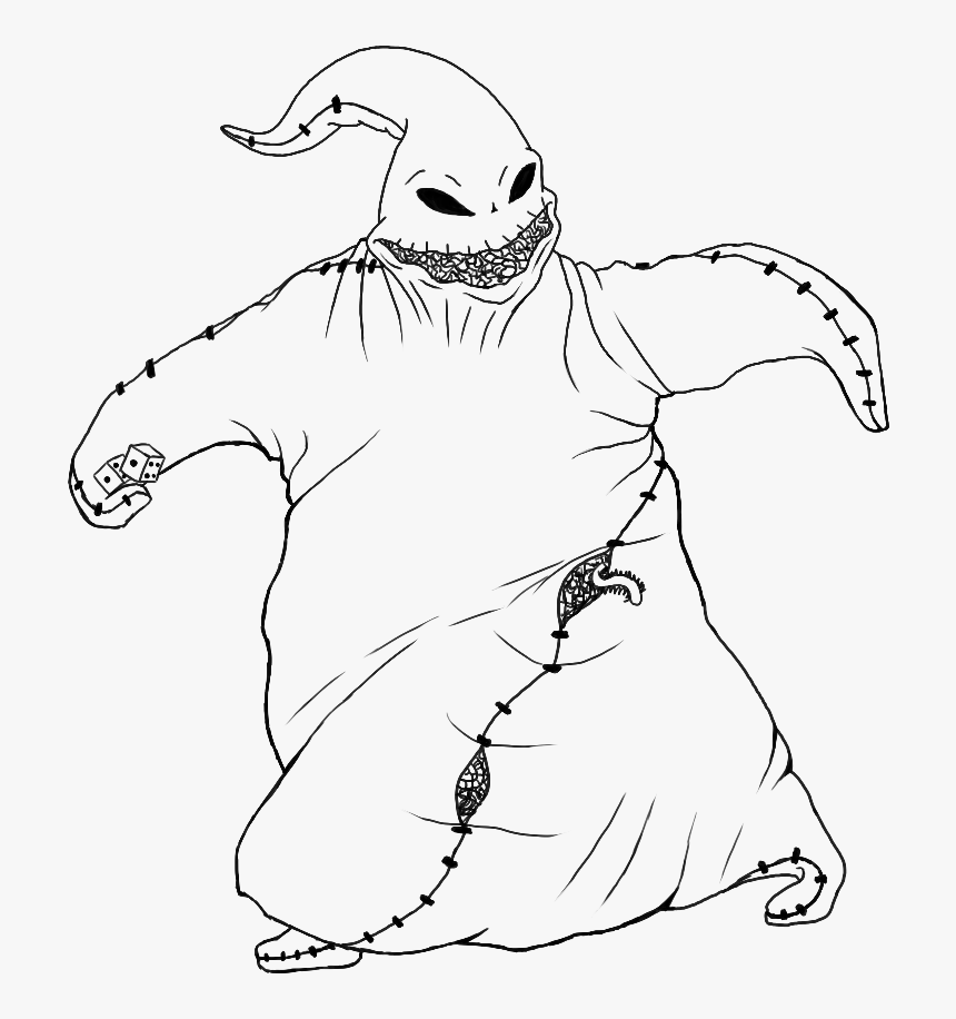 Colleen salley coloring pages nightmare oogie boogie