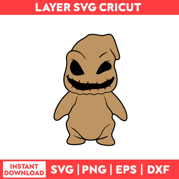 Oogie boogie svg halloween svg the nightmare svg