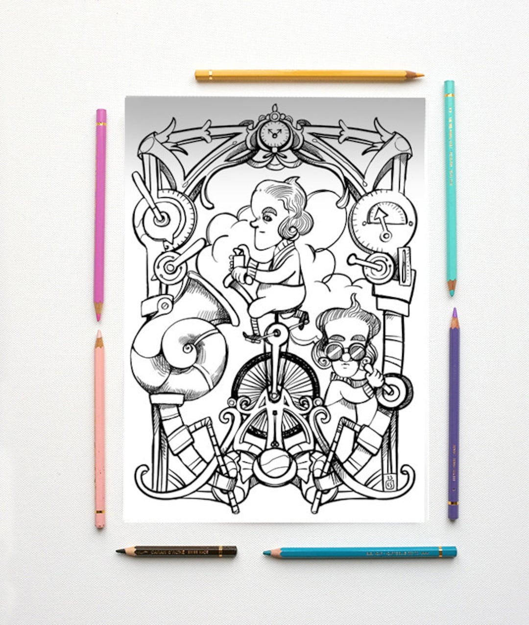 Coloring page willy wonka and the chocolate factory the oompa loompa rohald dahl pdf ready to download