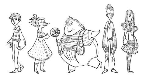 Charlie bucket violet beauregarde augustus gloop mike teavee and verucaâ chocolate factory charlie chocolate factory charlie and the chocolate factory crafts