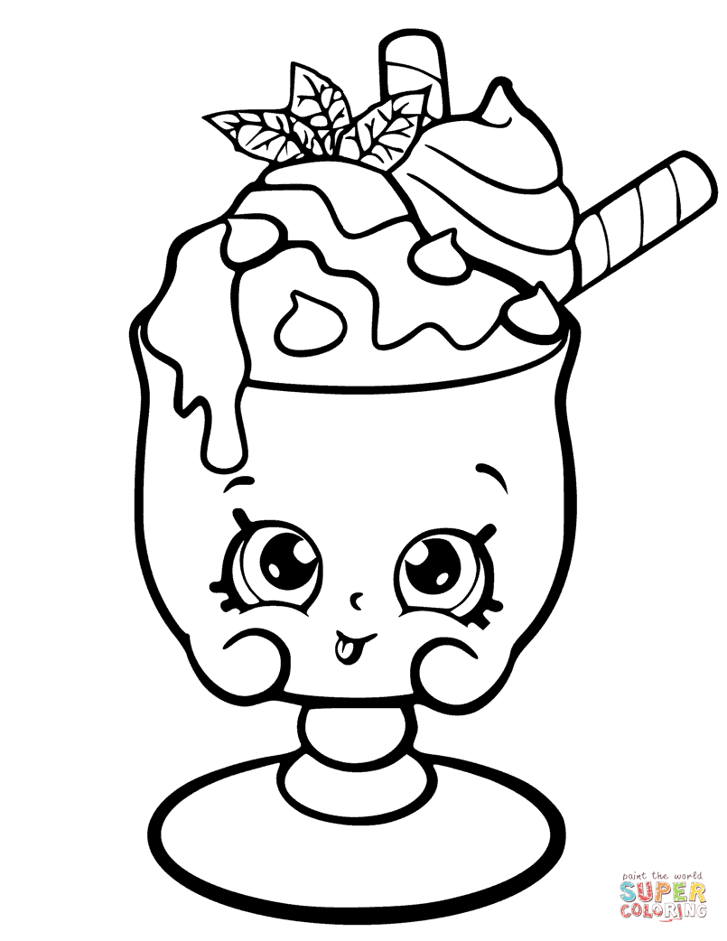 Choc mint charlie shopkin coloring page free printable coloring pages