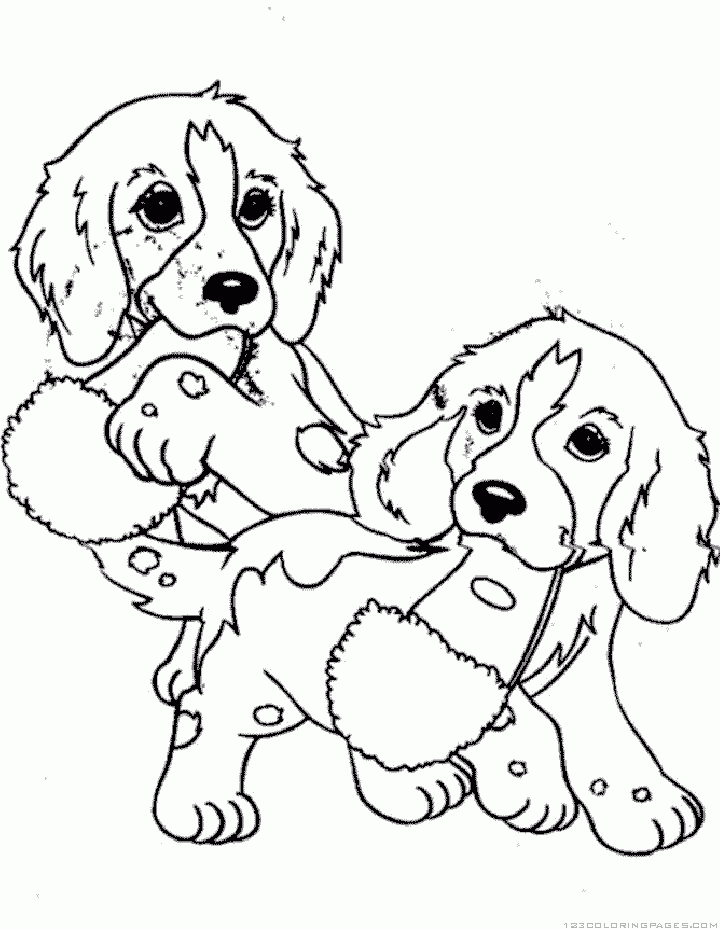 Dog coloring pages