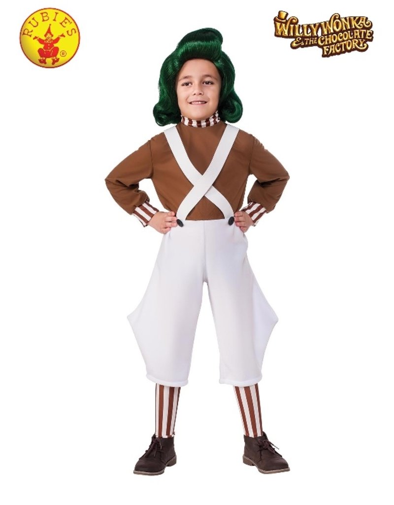 Kids classic oompa loompa costume
