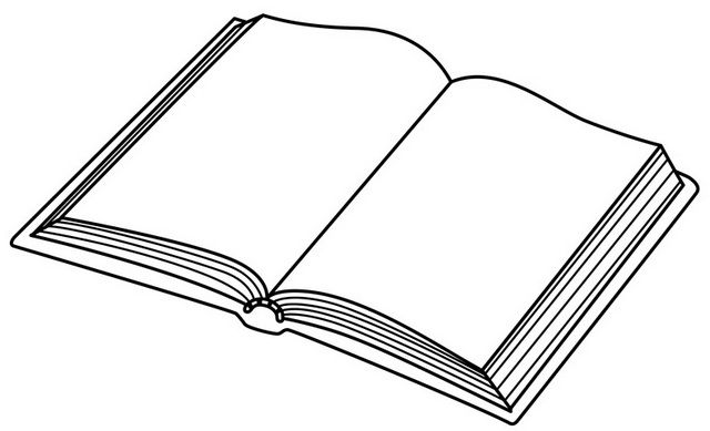 Opening book coloring page coloring books coloring pages open book drawing