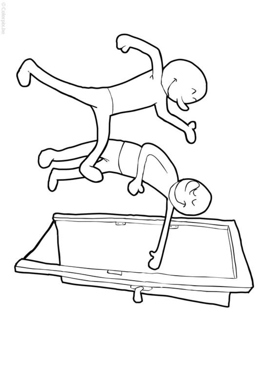 Coloring page hold door open