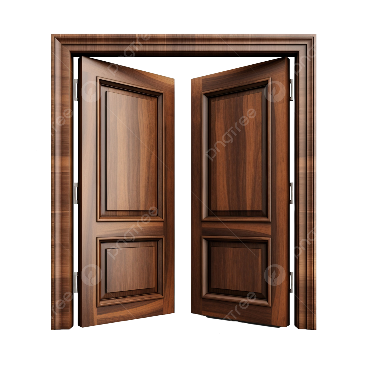 D wooden open door isolated door open entrance png transparent image and clipart for free download