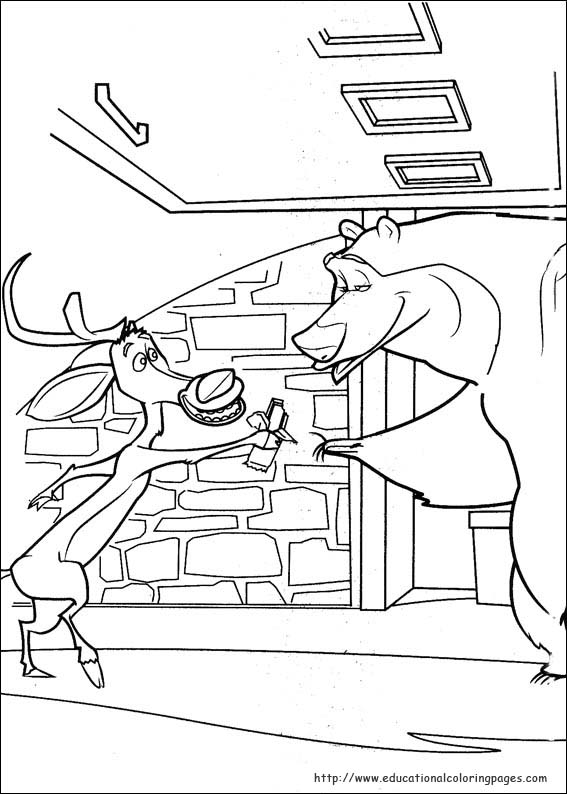 Open season coloring pages