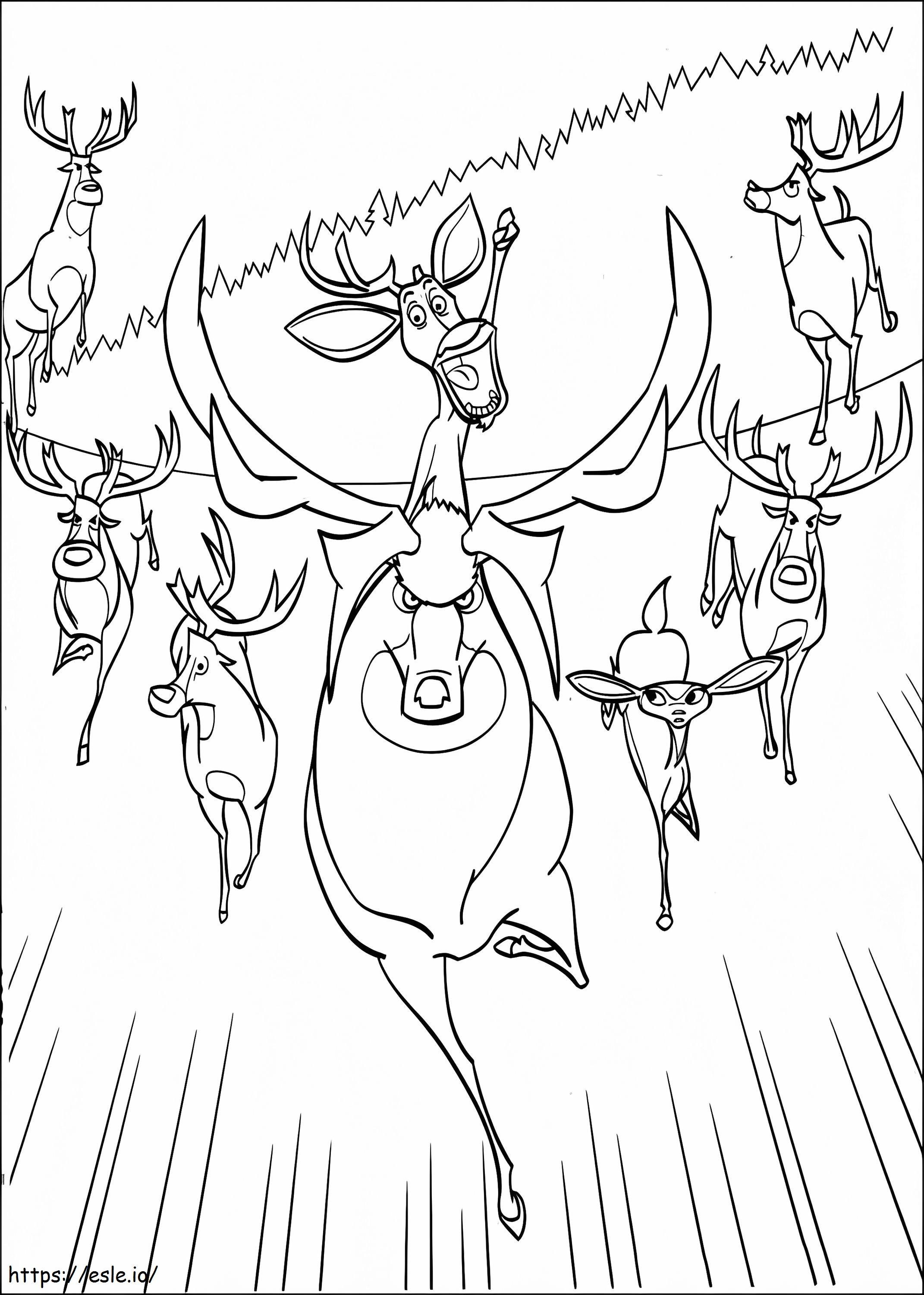 Open season printable coloring page
