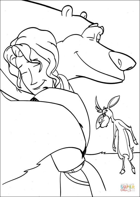 Boog finds its owner coloring page free printable coloring pages
