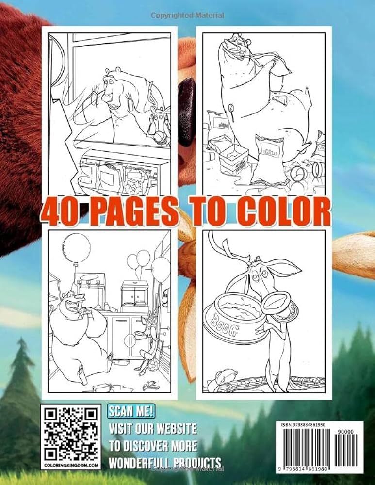 Open season coloring book colouring book with good layout and initiating for kids and all ages a great bination of entertainment and relaxation jackson joy jackson books