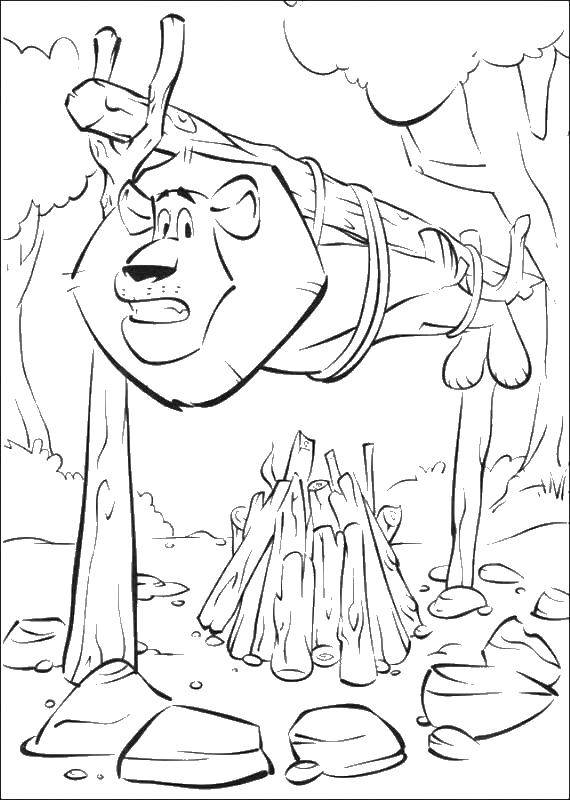 Online coloring pages the coloring alex the lion madagascar