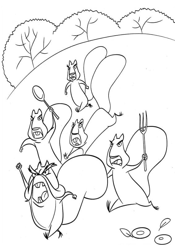 Open season coloring pages