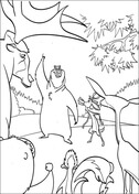 Open season coloring pages free coloring pages