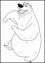 Coloring pages open season l
