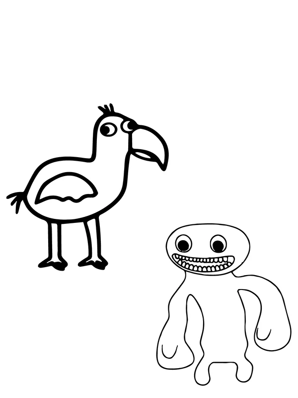 Garten of banban opila bird and jumbo josh fãrbung seite