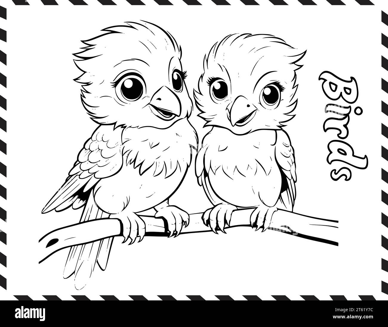 Opila bird coloring page hi