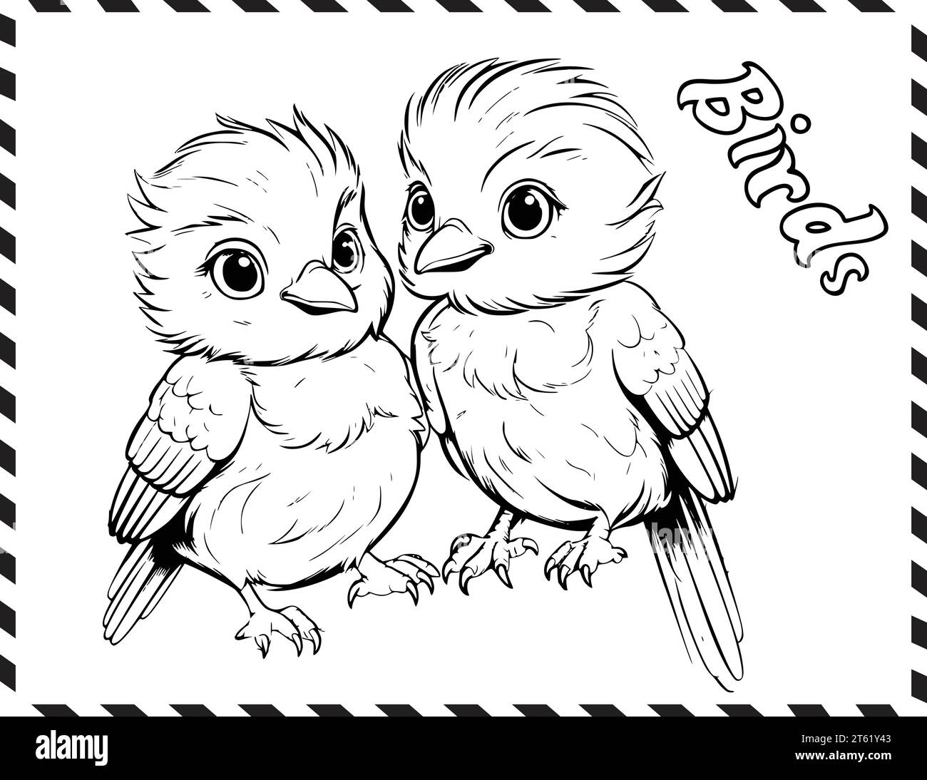 Opila bird coloring page hi