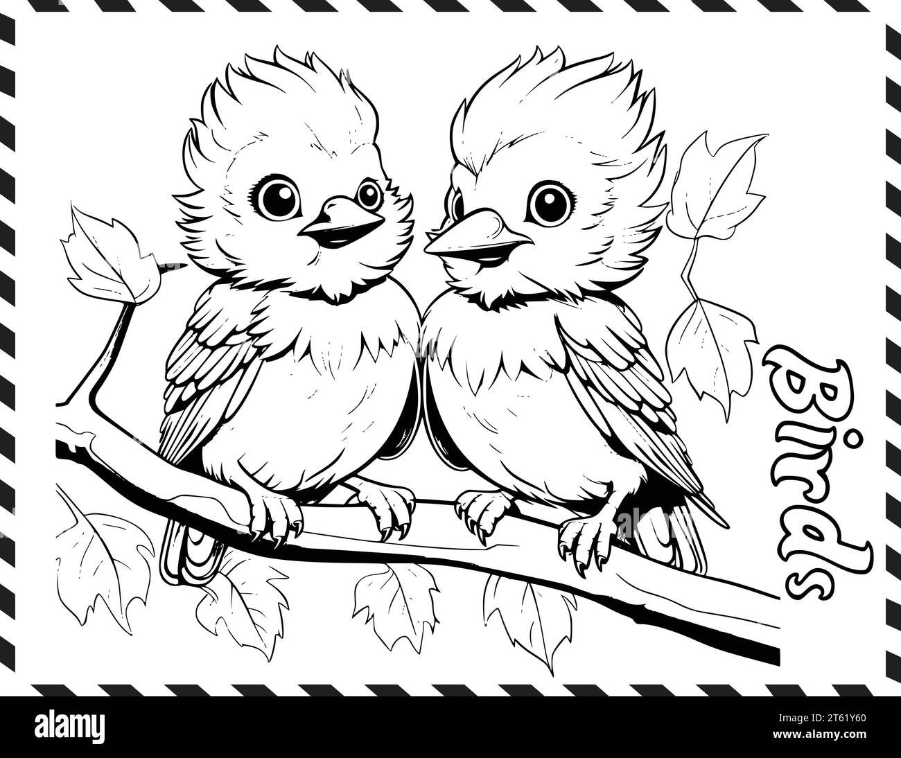 Opila bird coloring page hi