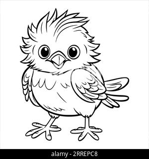 Opila bird coloring page hi