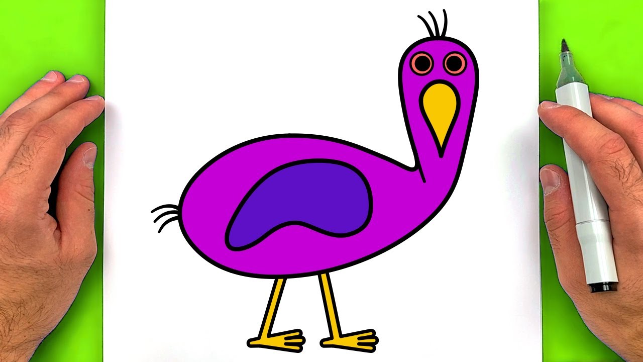 How to draw opila bird from garten of banban