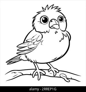 Opila bird coloring page hi