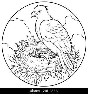 Opila bird coloring page hi