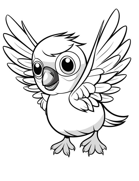 Page opila bird coloring page images