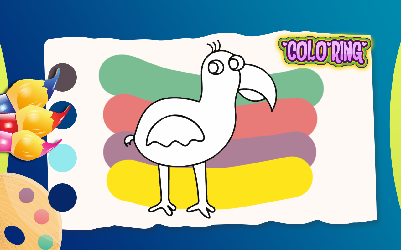 Cute opila coloringappstore for android