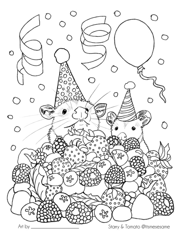 Official sesame coloring book