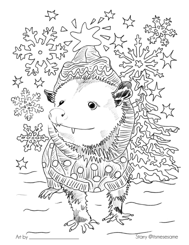 Official sesame coloring book