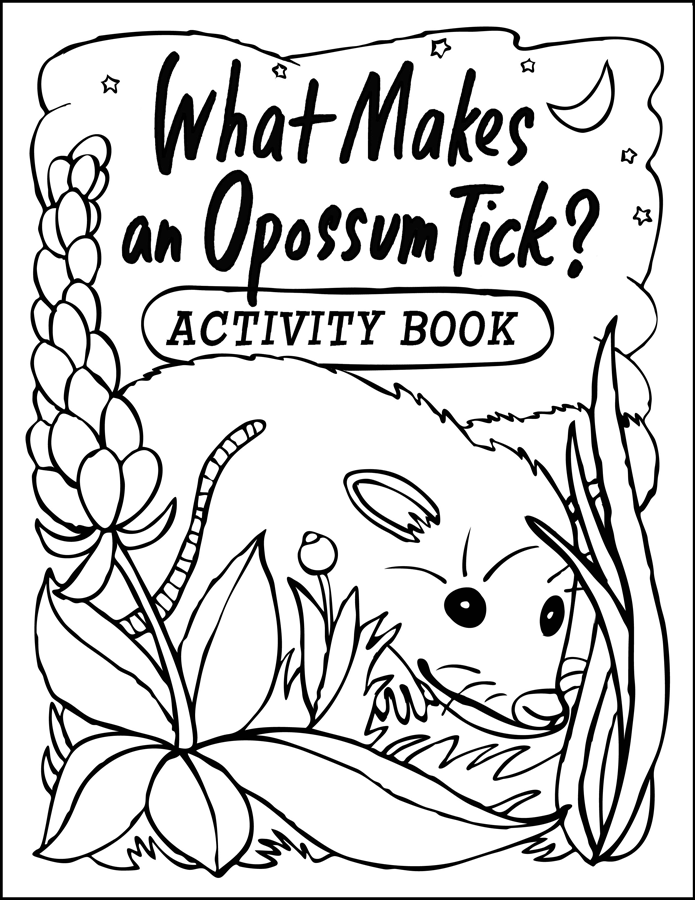 Opossum activity book