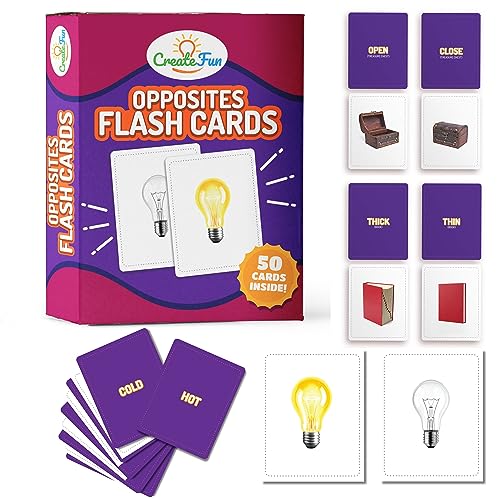 Opposites matching flash cards matching educational picture cards learning games for classroom toddler learning activities speech therapy materials esl toys games