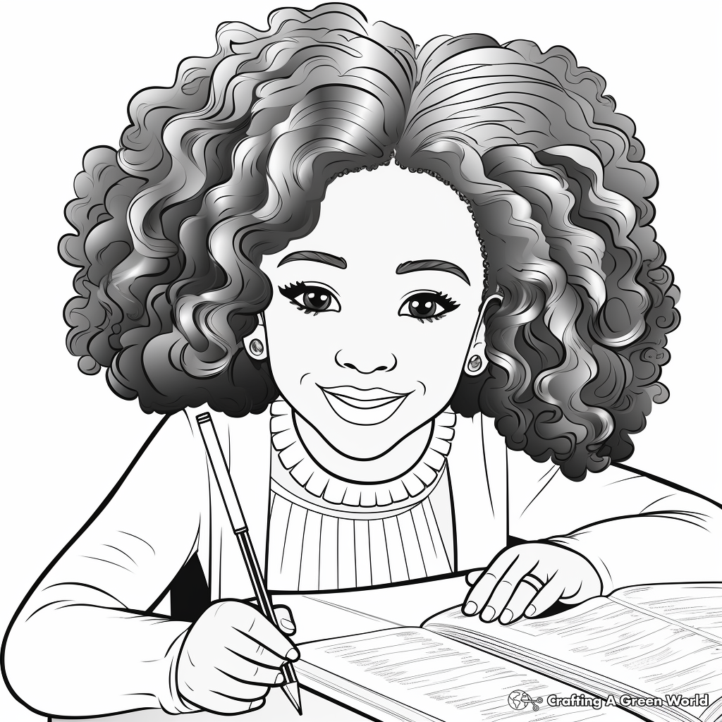 Black history month coloring pages