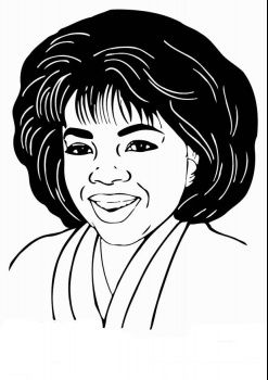 Oprah winfrey coloring page super coloring black history month crafts coloring pages african american boys