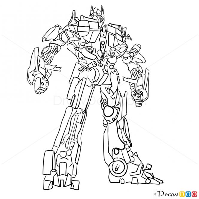 How to draw optimus prime transformers transformers drawing coloring pages transformers coloring pages