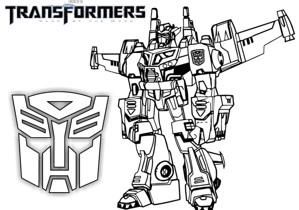 Optimus prime coloring pages