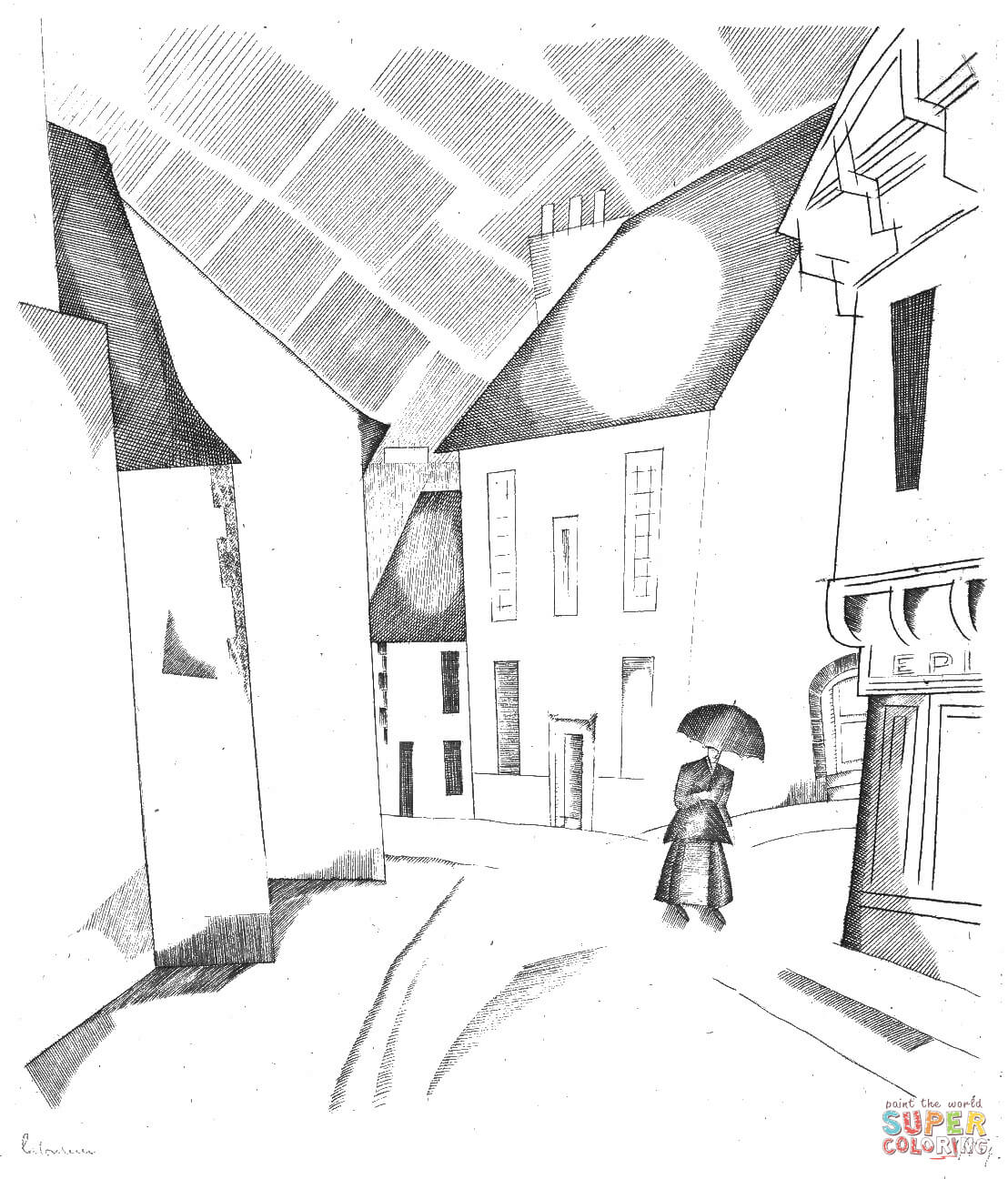 Orage coloring page free printable coloring pages