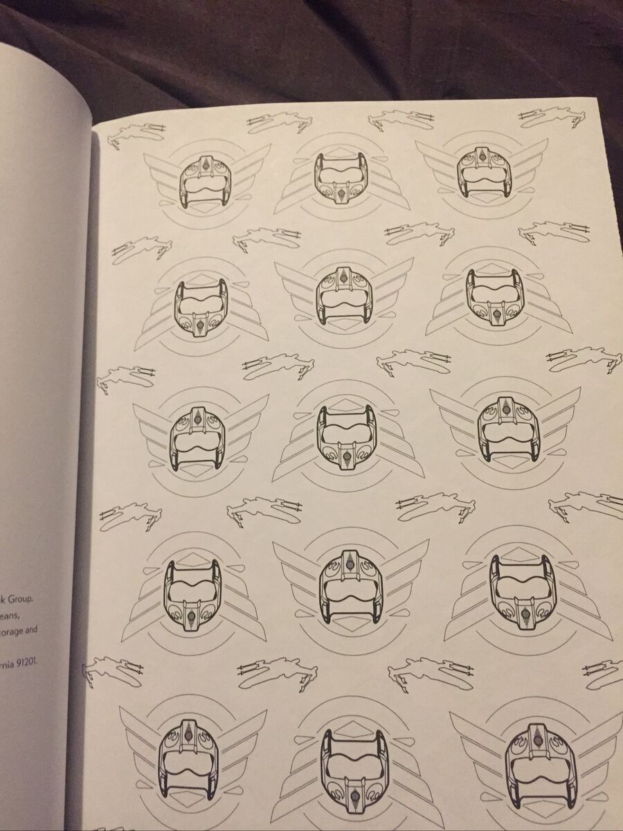 Star wars art of coloring book images to inspire creativity lootcrate edition