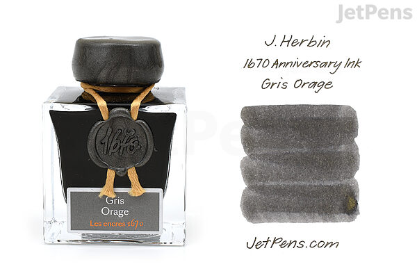 J herbin gris orage ink stormy grey