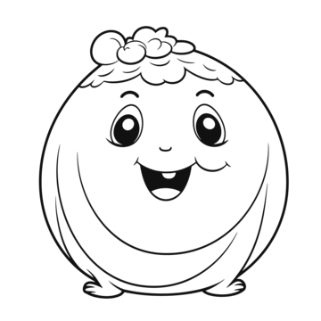 Cartoon orange coloring pages cute cartoon fruit outline sketch drawing vector car drawing cartoon drawing orange drawing png and vector with transparent background for free download