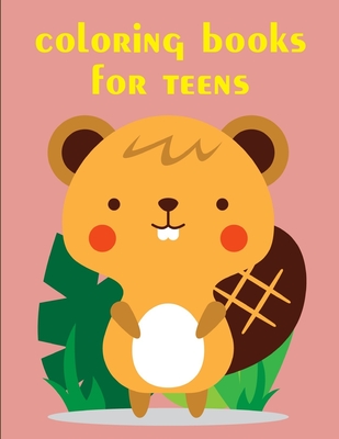 Coloring books for teens a coloring pages with funny and adorable animals cartoon for kids children boys girls paperback tattered cover book store