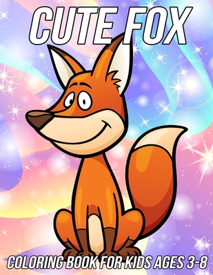 Fox coloring book for kids ages