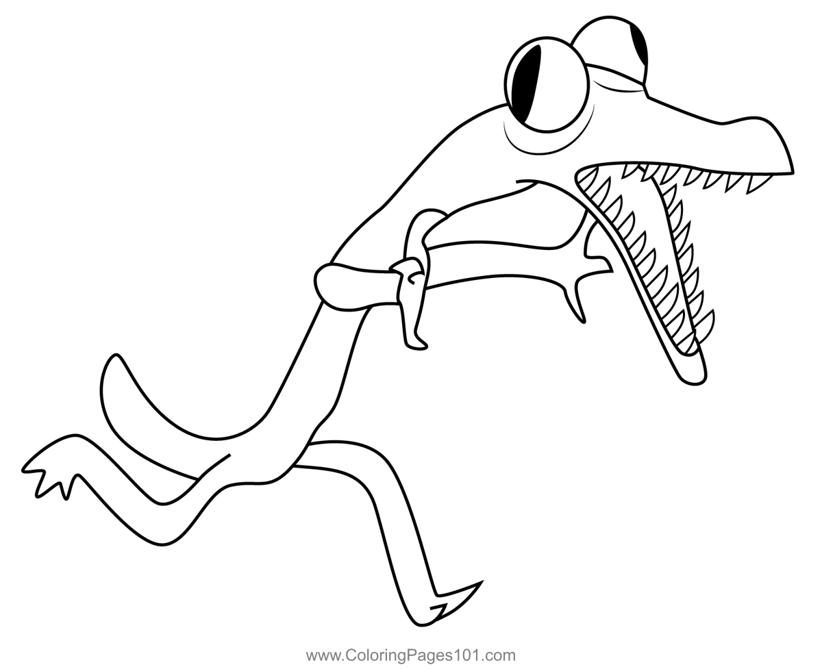 Orange rainbow friends roblox printable coloring pages coloring pages coloring pages for kids