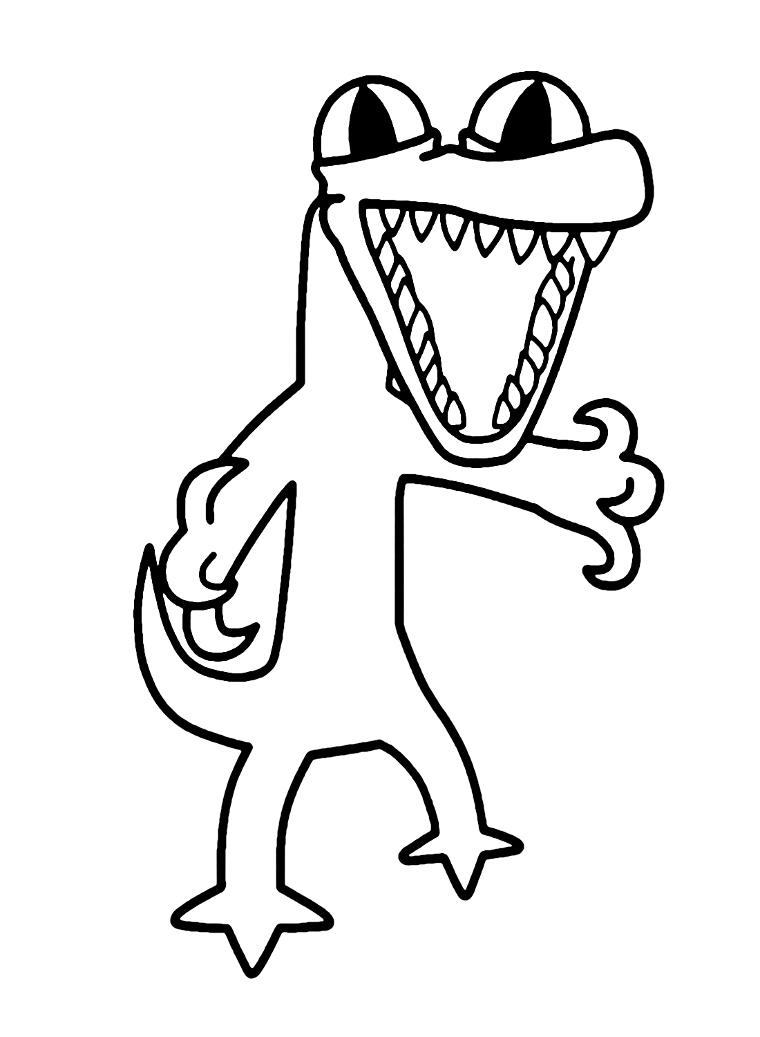 Orange rainbow friends coloring pages printable for free download