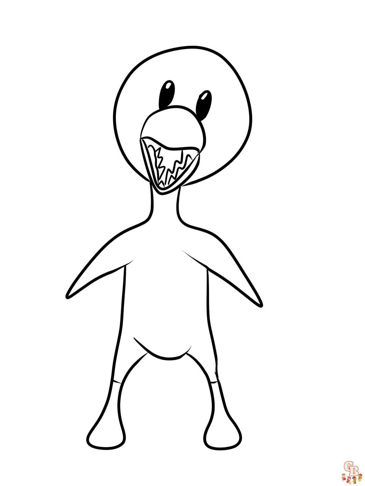Coloriage rainbow iends ã imprimer