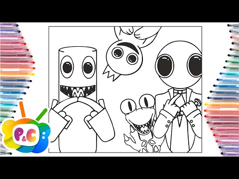 Roblox rainbow friends coloring pagesrainbow friends conceptstobu