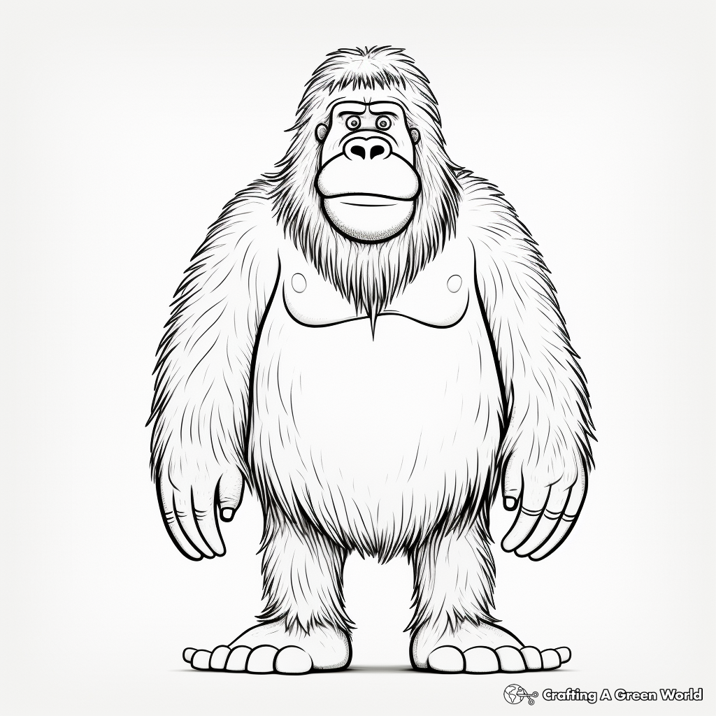 Orangutan coloring pages