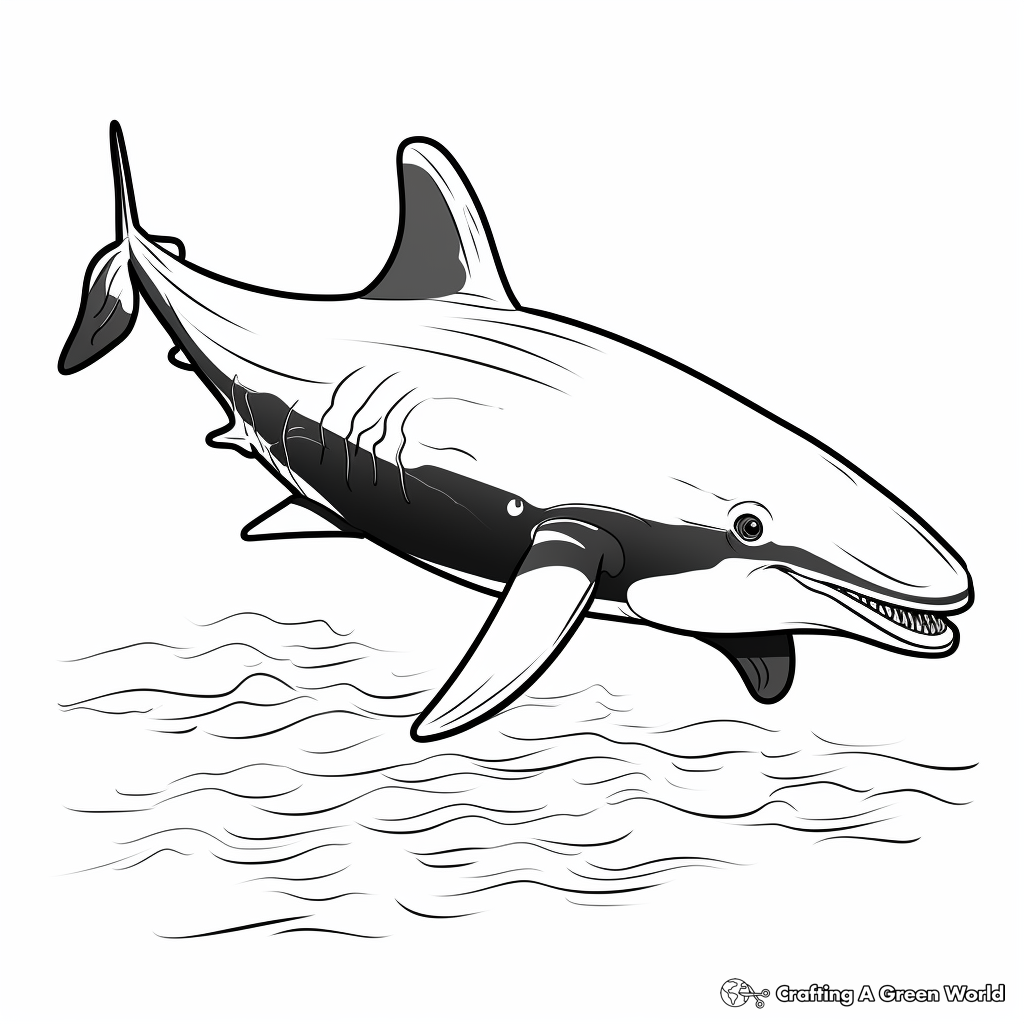 Orca coloring pages